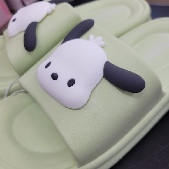 Brand New Sanrio Pochacco Big Charm Slippers Size: US 7.5 - Picture 5 of 9